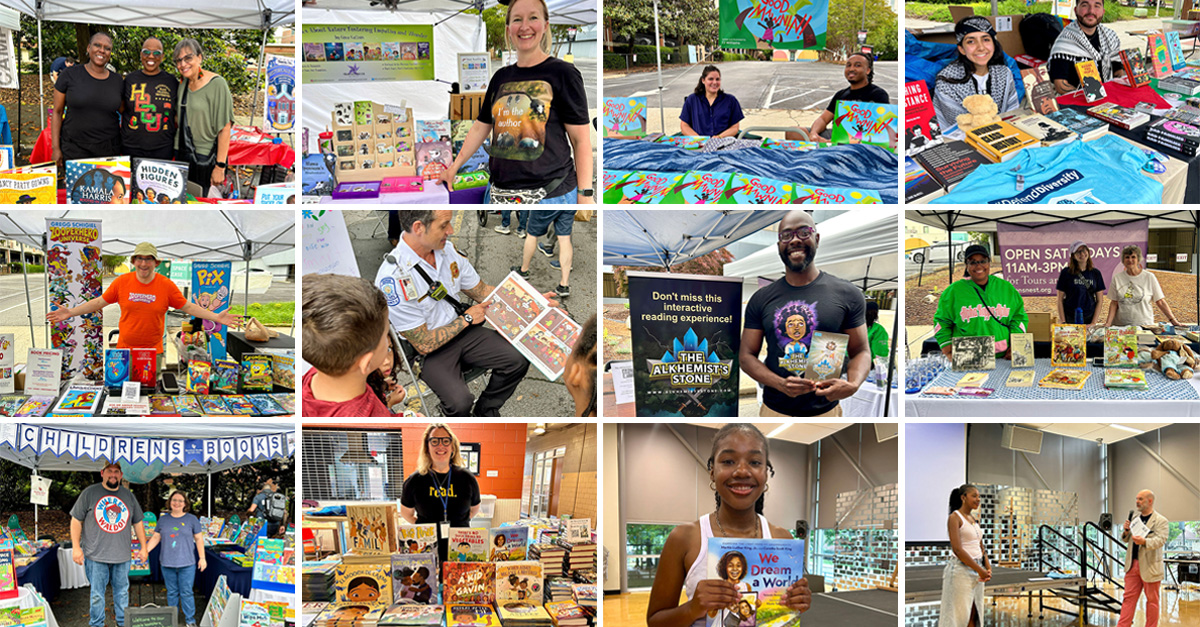 2024 Decatur Children’s Book Festival photo collage